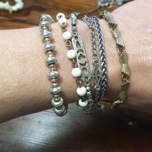 Layered bracelet for small wrist